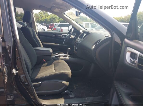5N1DR2MM2KC579327 2019 NISSAN PATHFINDER Black Вид салону спереду