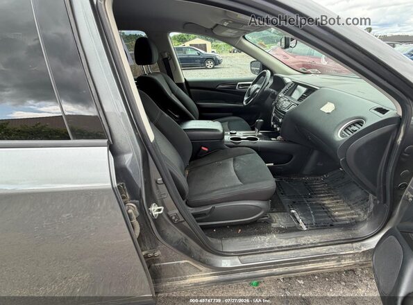 5N1DR2MM2KC588853 2019 NISSAN PATHFINDER Gray Սալոնի դիմացի տեսք