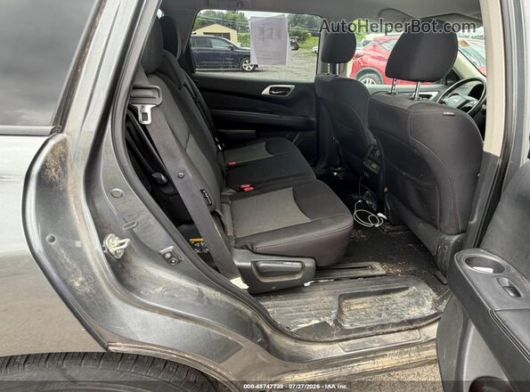 5N1DR2MM2KC588853 2019 NISSAN PATHFINDER Gray VIN կոդի պիտակի տեսք