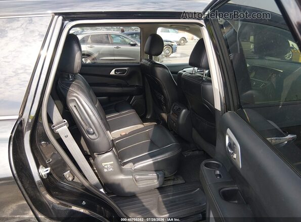 5N1DR2MM2KC593521 2019 NISSAN PATHFINDER Black VIN კოდის სტიკერის ხედი