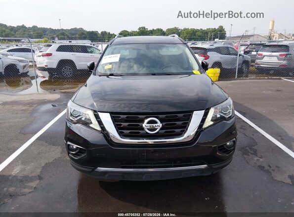 5N1DR2MM2KC593521 2019 NISSAN PATHFINDER Black ხელსაწყოთა პანელის ხედი