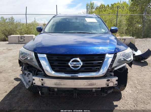 5N1DR2MM2KC639994 2019 NISSAN PATHFINDER Синий Вид щитка приборов