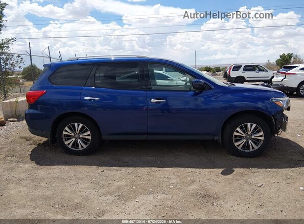 5N1DR2MM2KC639994 2019 NISSAN PATHFINDER Синий Вид задней части салона