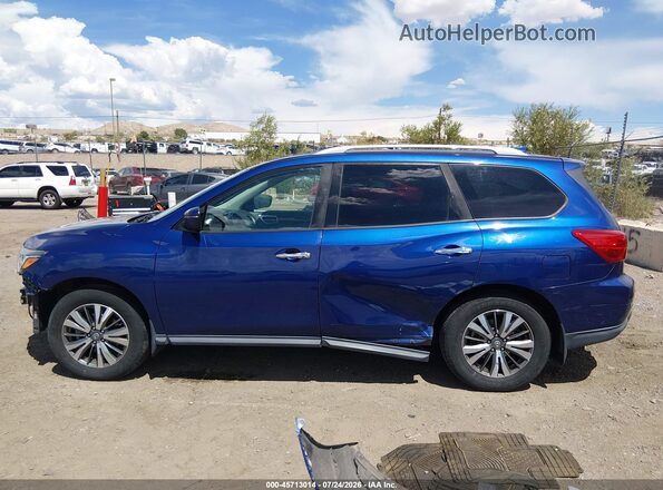 5N1DR2MM2KC639994 2019 NISSAN PATHFINDER Синий Панорамный вид салона 360°