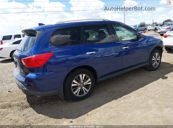 5N1DR2MM2KC639994 2019 NISSAN PATHFINDER Синий Задняя правая четверть