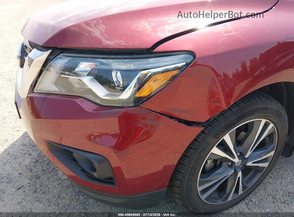5N1DR2MM2KC642989 2019 NISSAN PATHFINDER Red Front view