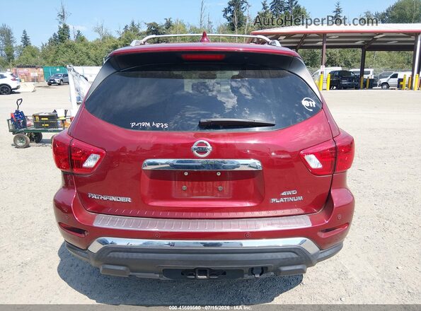 5N1DR2MM2KC642989 2019 NISSAN PATHFINDER Red 