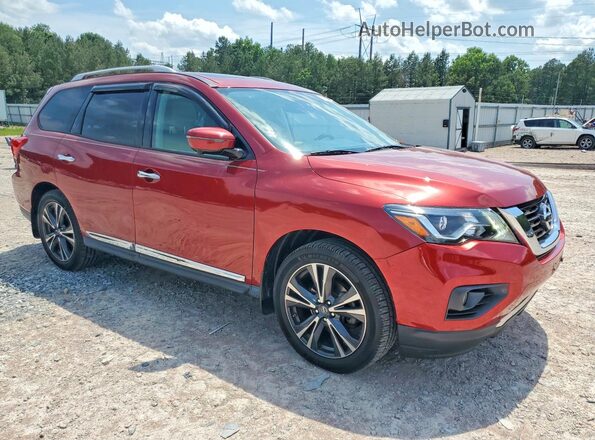 5N1DR2MM3HC601005 2017 NISSAN PATHFINDER Red Delantero derecho
