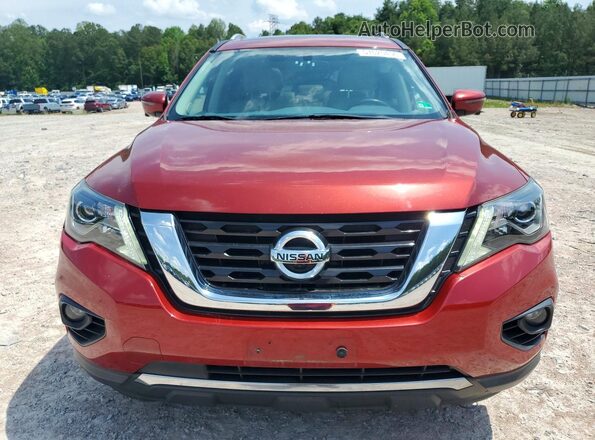 5N1DR2MM3HC601005 2017 NISSAN PATHFINDER Red Vista frontal