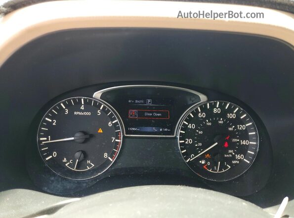 5N1DR2MM3HC601005 2017 NISSAN PATHFINDER Red Vista del cuadro de instrumentos