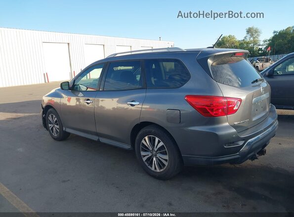 5N1DR2MM3HC606138 2017 NISSAN PATHFINDER Gray Vista interior de 360 grados