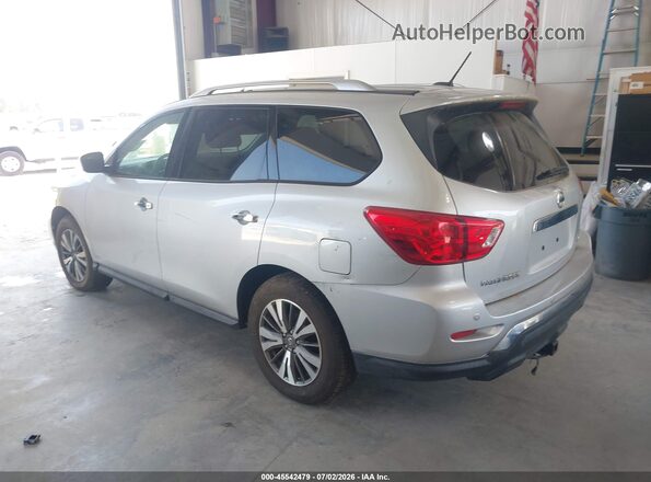 5N1DR2MM3HC617589 2017 NISSAN PATHFINDER Silver Trasero izquierdo