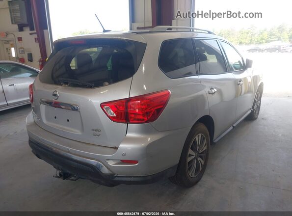 5N1DR2MM3HC617589 2017 NISSAN PATHFINDER Silver Trasero derecho