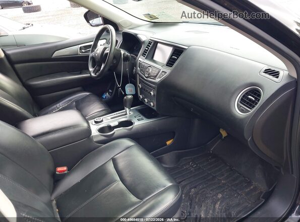 5N1DR2MM3HC635929 2017 NISSAN PATHFINDER Black Vista interior delantera