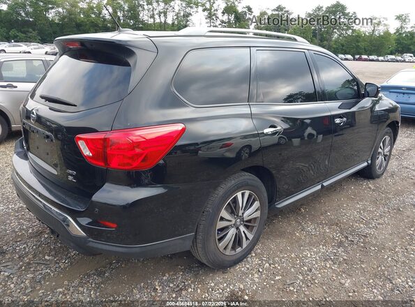 5N1DR2MM3HC635929 2017 NISSAN PATHFINDER Black Trasero derecho