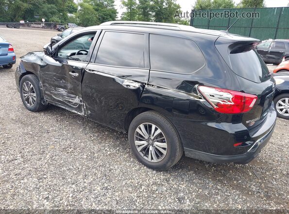 5N1DR2MM3HC635929 2017 NISSAN PATHFINDER Black Trasero izquierdo
