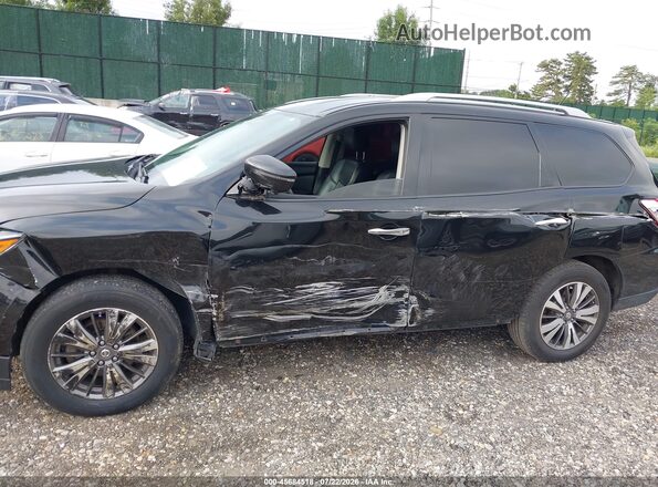 5N1DR2MM3HC635929 2017 NISSAN PATHFINDER Black Vista interior de 360 grados