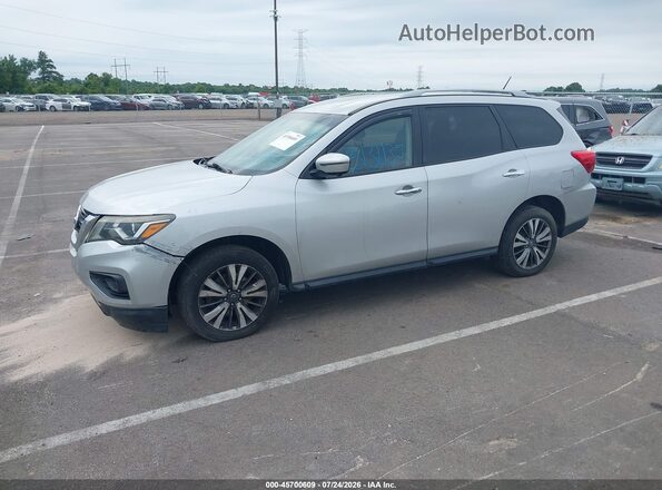 5N1DR2MM3HC645232 2017 NISSAN PATHFINDER Silver Передня ліва чверть