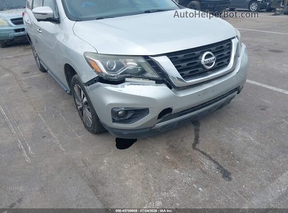 5N1DR2MM3HC645232 2017 NISSAN PATHFINDER Silver 