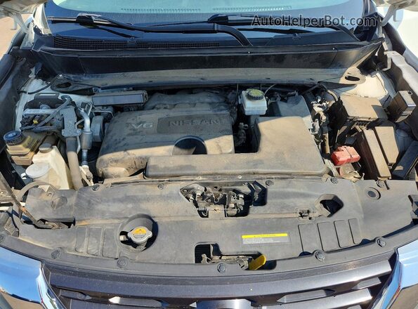 5N1DR2MM3HC694317 2017 NISSAN PATHFINDER White Вид підкапотного простору