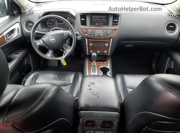 5N1DR2MM3HC905435 2017 NISSAN PATHFINDER Серебряный Вид панели приборов
