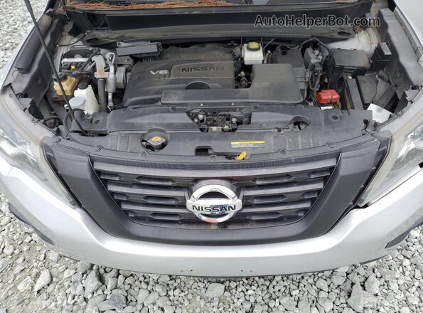 5N1DR2MM3HC905435 2017 NISSAN PATHFINDER Серебряный Вид подкапотного пространства