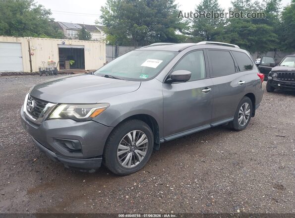 5N1DR2MM3JC650002 2018 NISSAN PATHFINDER Серый Передняя левая четверть