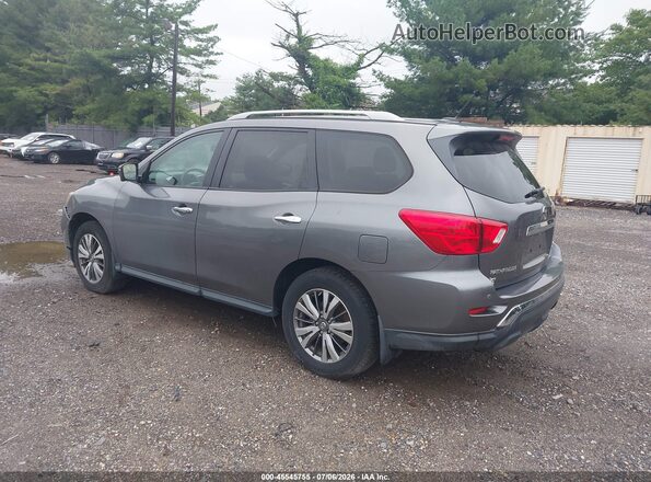 5N1DR2MM3JC650002 2018 NISSAN PATHFINDER Серый Задняя левая четверть