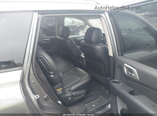5N1DR2MM3JC650002 2018 NISSAN PATHFINDER Серый Вид наклейки с VIN-кодом