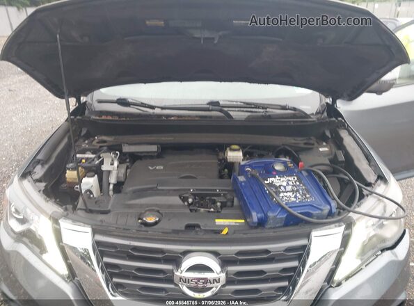 5N1DR2MM3JC650002 2018 NISSAN PATHFINDER Серый Вид сзади
