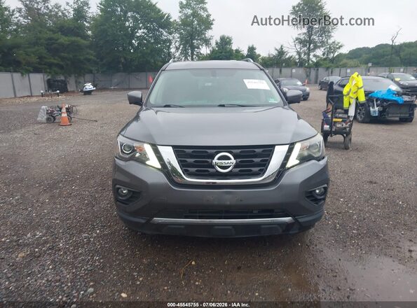 5N1DR2MM3JC650002 2018 NISSAN PATHFINDER Серый Вид щитка приборов