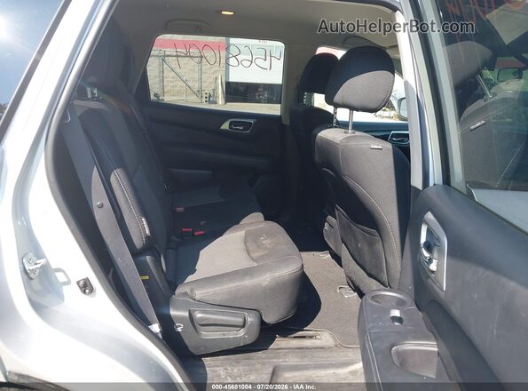 5N1DR2MM3JC658181 2018 NISSAN PATHFINDER Silver Widok naklejki z numerem VIN