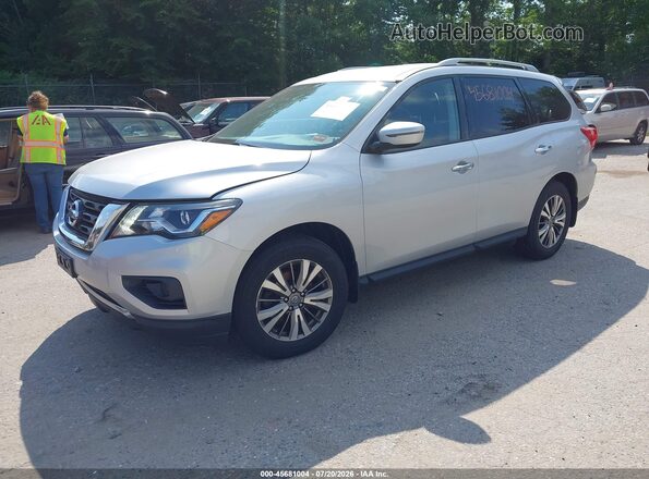 5N1DR2MM3JC658181 2018 NISSAN PATHFINDER Silver Przód lewy
