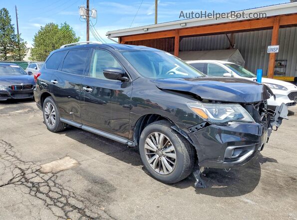 5N1DR2MM3JC667799 2018 NISSAN PATHFINDER Black Delantero derecho