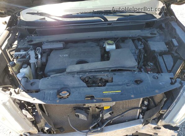 5N1DR2MM3JC675059 2018 NISSAN PATHFINDER Черный Вид подкапотного пространства