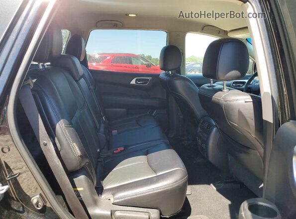 5N1DR2MM3JC675059 2018 NISSAN PATHFINDER Черный Вид задней части салона