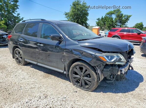 5N1DR2MM3JC675059 2018 NISSAN PATHFINDER Черный Передняя правая четверть