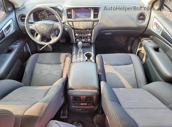 5N1DR2MM3KC594161 2019 NISSAN PATHFINDER White წინა პანელის ხედი