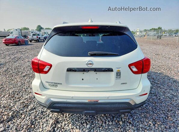 5N1DR2MM3KC594161 2019 NISSAN PATHFINDER White უკანა ხედი
