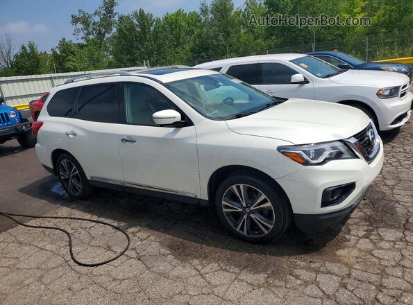 5N1DR2MM4HC600042 2017 NISSAN PATHFINDER White Przód prawy