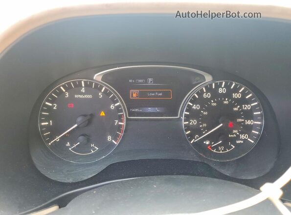5N1DR2MM4HC600042 2017 NISSAN PATHFINDER White Widok zestawu wskaźników