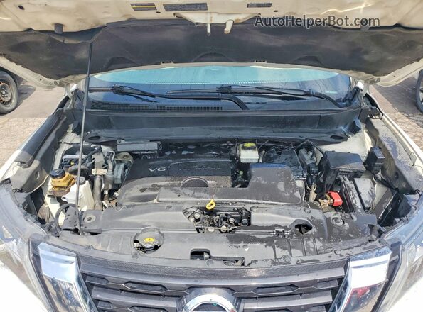 5N1DR2MM4HC600042 2017 NISSAN PATHFINDER White Widok komory silnika