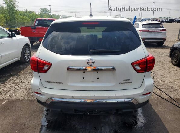 5N1DR2MM4HC600042 2017 NISSAN PATHFINDER White Widok z tyłu