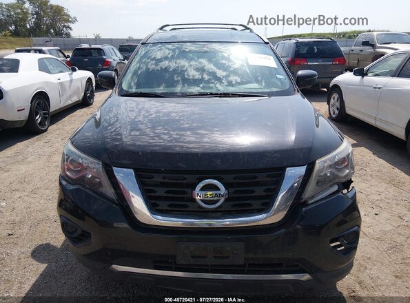5N1DR2MM4HC608951 2017 NISSAN PATHFINDER Black Instrument cluster view