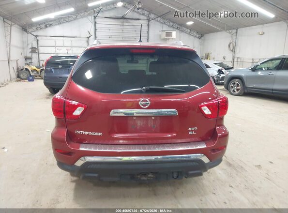 5N1DR2MM4HC621943 2017 NISSAN PATHFINDER Red 