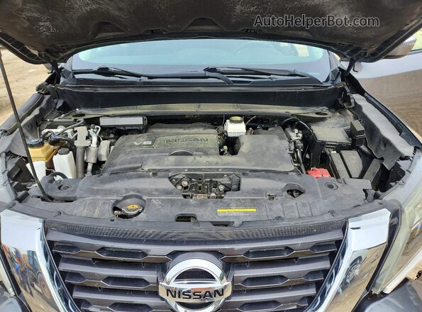 5N1DR2MM4HC627922 2017 NISSAN PATHFINDER Gray Widok komory silnika
