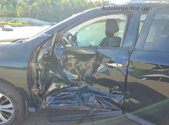 5N1DR2MM4HC633221 2017 NISSAN PATHFINDER Black Widok wnętrza z przodu