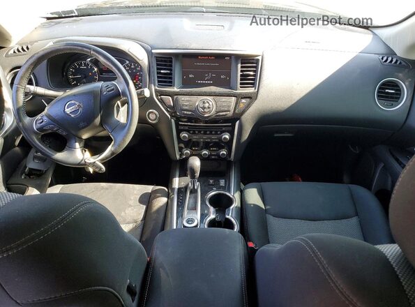 5N1DR2MM4HC633221 2017 NISSAN PATHFINDER Black Widok deski rozdzielczej