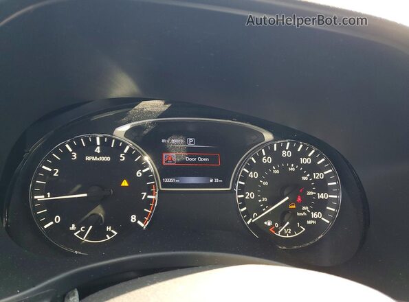 5N1DR2MM4HC633221 2017 NISSAN PATHFINDER Black Widok zestawu wskaźników