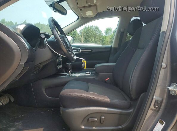 5N1DR2MM4HC636619 2017 NISSAN PATHFINDER Gray Widok wnętrza z przodu